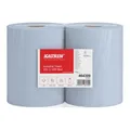KATRIN Putztuchrollen XXL 2 Blue 2-lagig blau, 1.000 Blätter, 2 Rollen