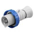 Stecker Mobil Gerade IP69 2P + T 16A 200-250V 50/60Hz Blau Cablaggio Schraube