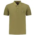 Napapijri Poloshirt Grünes Herren Poloshirt mit Stickerei – Kurzarm S (48)