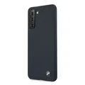 BMW Hard Silikon Case für Samsung Galaxy S21+ G996 - Navy