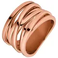 Heideman Fingerring Serpi poliert (Ring, 1-tlg., inkl. Geschenkverpackung), Damenring goldfarben 64 (20.4)