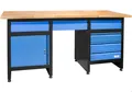 Güde 40480 GW 6/1XL Werkbank FSC Zertifizierte Arbeitsplatte Max.300 kg Traglast