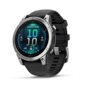 Garmin fēnix E 47mm – GPS-Multisport-Smartwatch mit 1,3" AMOLED Touch-/Tastendisplay, TOPO-Karten, über 80 vorinstallierte Sport-Apps, Music Pay