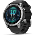 Garmin FENIX E - 47 mm AMOLED Schwarz/ Silber