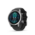 GARMIN fenix E Smartwatch 47 mm, schwarz, silber