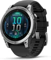 Garmin Fenix E Smartwatch Edelstahl 1,3 Zoll 47MM Silikonarmband