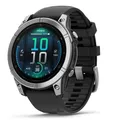 Garmin fenix E (47mm) Smartwatch mit QuickFit-Silikon-Armband (22mm) Neu & OVP