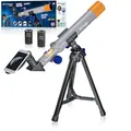 Bresser Junior 8840350 - Teleskop 40/400, Kinder-Teleskop, 32x/20x Vergrößerung