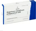 ARGENTUM METALLICUM praeparatum D 30 Ampullen 8 St