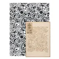 NAKLEO Wandschablone Groß Muster, Malschablone 59x95cm Blumen Paisley Türkisch Orientalisch Wiederverwendbare Kunststoff, Geometrische Tapete Wandgestaltung, DIY Craft, Holz Möbel Boden Stoff