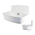Haas Otto Waschbecken Kunststoff-Universal-Ausgussbecken "Basic", weiss