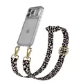 MagSafe Handyhülle mit Band für Apple iPhone 17 Pro Case Umhängekette Leo - Gold