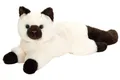 Teddy Hermann 918233 Birma-Katze liegend creme braun 36 cm Plüsch NEU