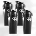 4 x Mammut Eiweiss Shaker Mixer - 600 ml Fassungsvermögen
