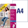 AVZ MD1002 - Transferfolien für helle Textilien, 210 x 297 mm, 10 Bögen