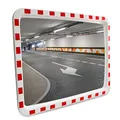 LABT Verkehrsspiegel rechteckig 40 x 60 cm Straße Überwachungsspiegel Sicherheitsspiegel Konvexspiegel außen und innen Weitwinkeleffekt