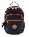 kipling Basic Eyes Wide Open Clas Seoul S Rucksack Tasche True Navy C blau Neu