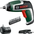 Bosch Akkuschrauber IXO (7. Generation; 3,6V; 2,0Ah; 5,5Nm; mit Mikro-USB-Kabel