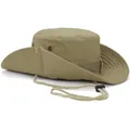 Buschhut in Braun Khaki - Vielseitig einsetzbar für Sport und Freizeit
