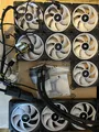 Corsair iCUE LINK H150i LCD RGB 360mm | AiO WaKü |  + 10x iCUE LINK QX120 Lüfter