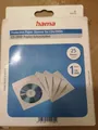 1x25 Hama CD/DVD Papierhüllen weiss SK CD/DVD Blu-ray Hülle