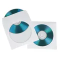 HAMA 50er Pack CD-/DVD Papier-Schutzhüllen Weiß