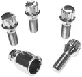 Original BIMECC Felgenschlösser M14x1,5x28mm Kegelbund 60° Felgenschloss Chrom