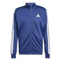 adidas Herren 3 Stripes Tricot Regular Track Top Sweatshirt, Dark Blue, L