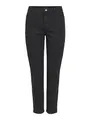 PIECES Womens Black Denim Jeans