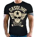 GASOLINE BANDIT® T-Shirt Winged Logo - Big Size Print schwarz M