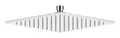Keuco Kopfbrause Armaturen Zubehör, Eckig 300 x 300 mm - Chrom-Finish