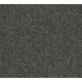 Vliestapete Orient Vintage Matt Leicht Strukturiert Grau Schwarz FSC