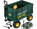 Gardebruk Bollerwagen, Transportwagen Klappbar 550kg Gartenwagen mit Rollen Handwagen Garten