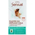 JOANNA Sensual body depilation patches Aloe Vera 12pcs + reizlinderndes Öl 10ml