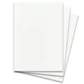 50 Stück DIN A4 Karton mit Leinenstruktur  Farbe Weiss  29,7 x 21 cm  250 Gra...