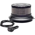 Berger&Schröter Warnleuchte mit 360° LED, fest verbaut und magnetisch, 12V/24V Netzstrom