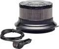 Berger & Schröter Rundumleuchte LED Rundumkennleuchte 12/24V, Smoked/Grauglas, 16 Hochleistungs-LEDs, mit mehrfach abgedichtetem Gehäuse gegen Feuchtigkeit und Staub