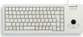 XS Trackball Keyboard Tastatur hellgrau (G84-5400LUMDE-0)