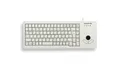 CHERRY ML5400 Tastatur Wired DE TKL 75% +Trackball hellgrau
