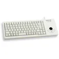 CHERRY XS Trackball Keyboard G84-5400, Tastatur, grau