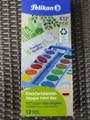 Pelikan Deckfarbkasten Farbkasten K12 eco Das Original 12 Farben Malkasten