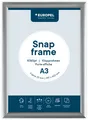 EUROPEL Plakatrahmen Premium, DIN A5, 25 mm, silber eloxiert