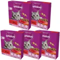 Whiskas Adult 5x800g Trockenfutter Vollnahrung für erwachsene Katzen mit Rind