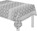 Wirth Tischdecke "ZIRBELLO" Gr. 1, grau (dunkelgrau), B/L: 85cm x 85cm, 1 Stk., eckig