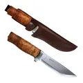 Helle GT Messer 4,84 Zoll Klinge Griff aus Gelbbirke 36 Braun