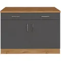 Held Küchenunterschrank ca. 100 cm Eiche/Anthrazit