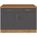 Held Möbel Küchen-Unterschrank Sorrento 100x85x60cm 2 Schub.