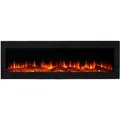 EL Fuego Elektrokamin Wandkamin Einbaukamin Cortina B110 cm