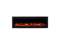 El Fuego Elektrokamin Elektrokamin Wandkamin Einbaukamin 110cm El Fuego® Cortina, Thermostatsteuerung, Fernbedienung & Wandhalterung.