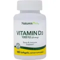 Natures Plus Vitamin D3 - 1000 IU - 180 Softgels